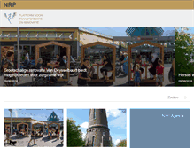 Tablet Screenshot of nrp.nl